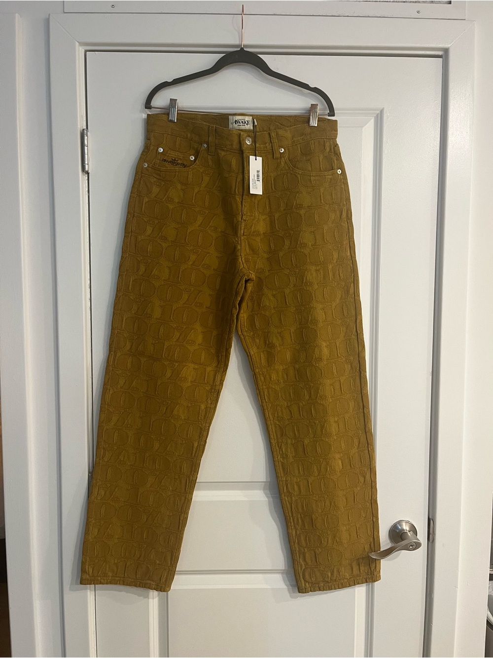 Awake NY Men’s Jacquard Jeans 100%